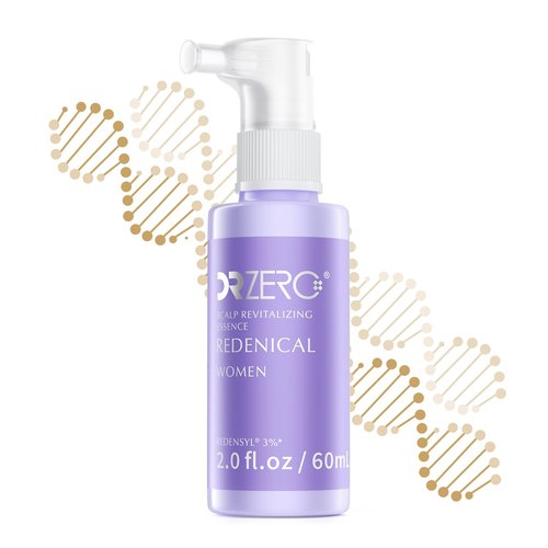 DR ZERO Hair Growth Serum - 3% Redensyl Treatment for Thinning Hair & Scalp Care, 60ml