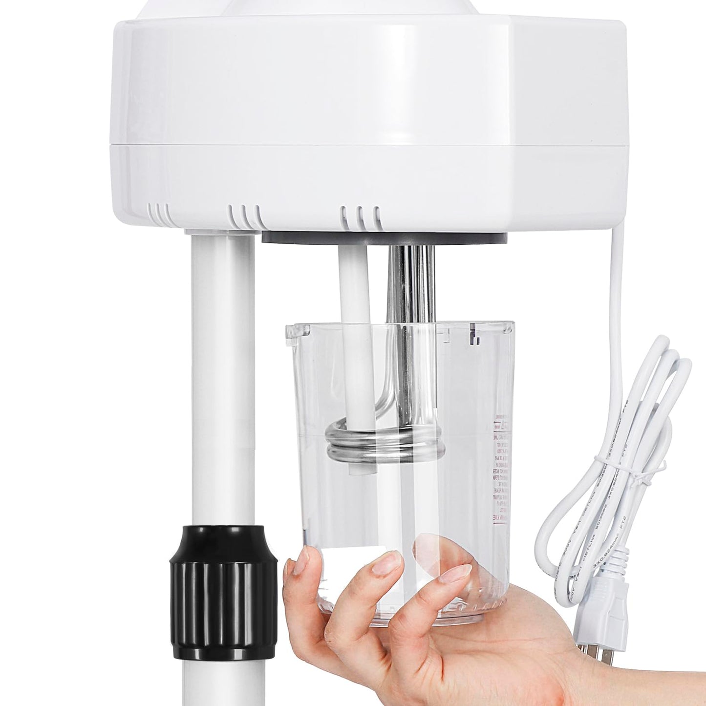 HomGarden Ozone Facial Steamer Professional Salon Spa Sterile Ozone Steamer Skin Cleaning Equipment Spray Machine for Personal Home