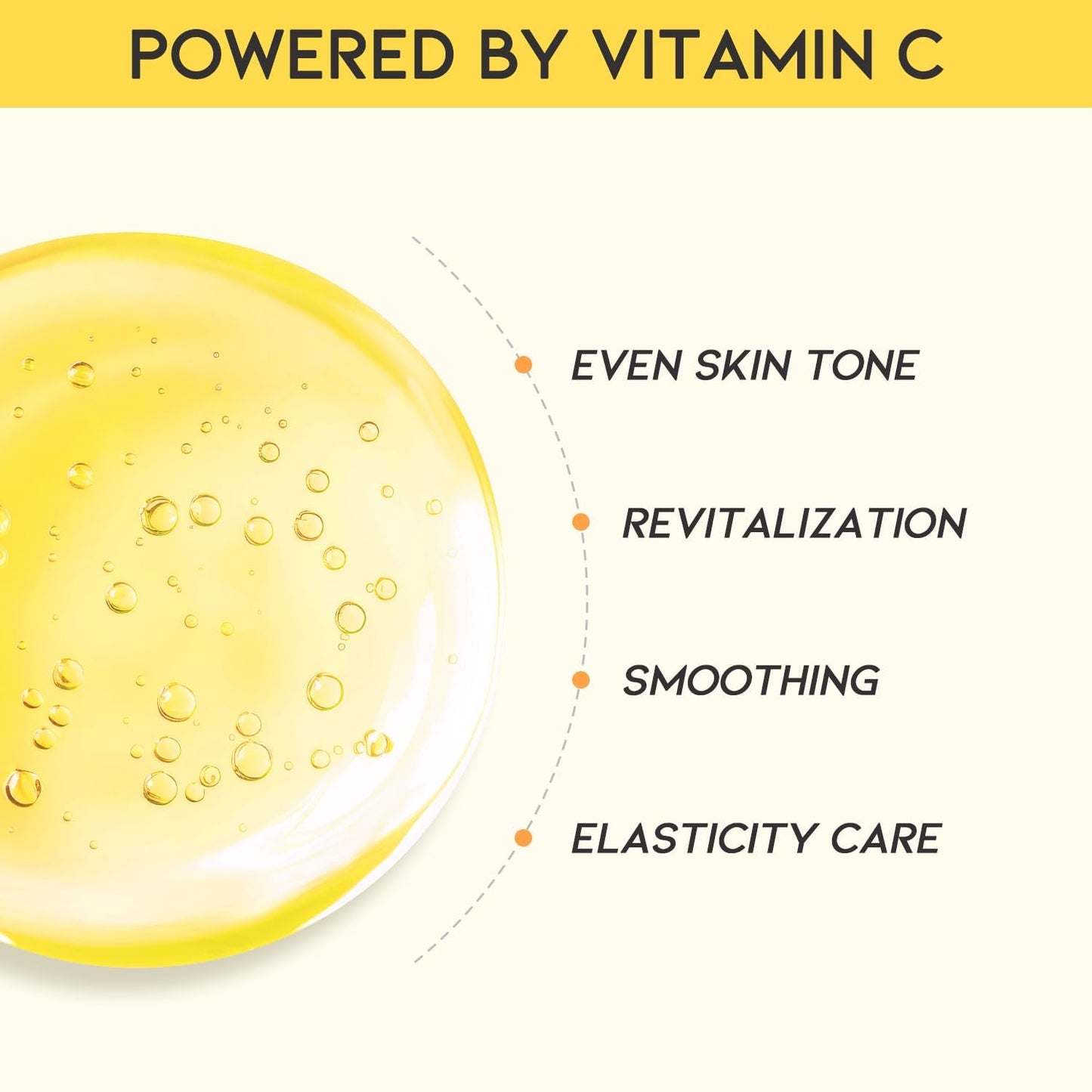 Skiennix Vitamin C Revitalizing Hydrating Sheet Mask | 10-Pack Korean Skincare for Radiant, Even Skin Tone