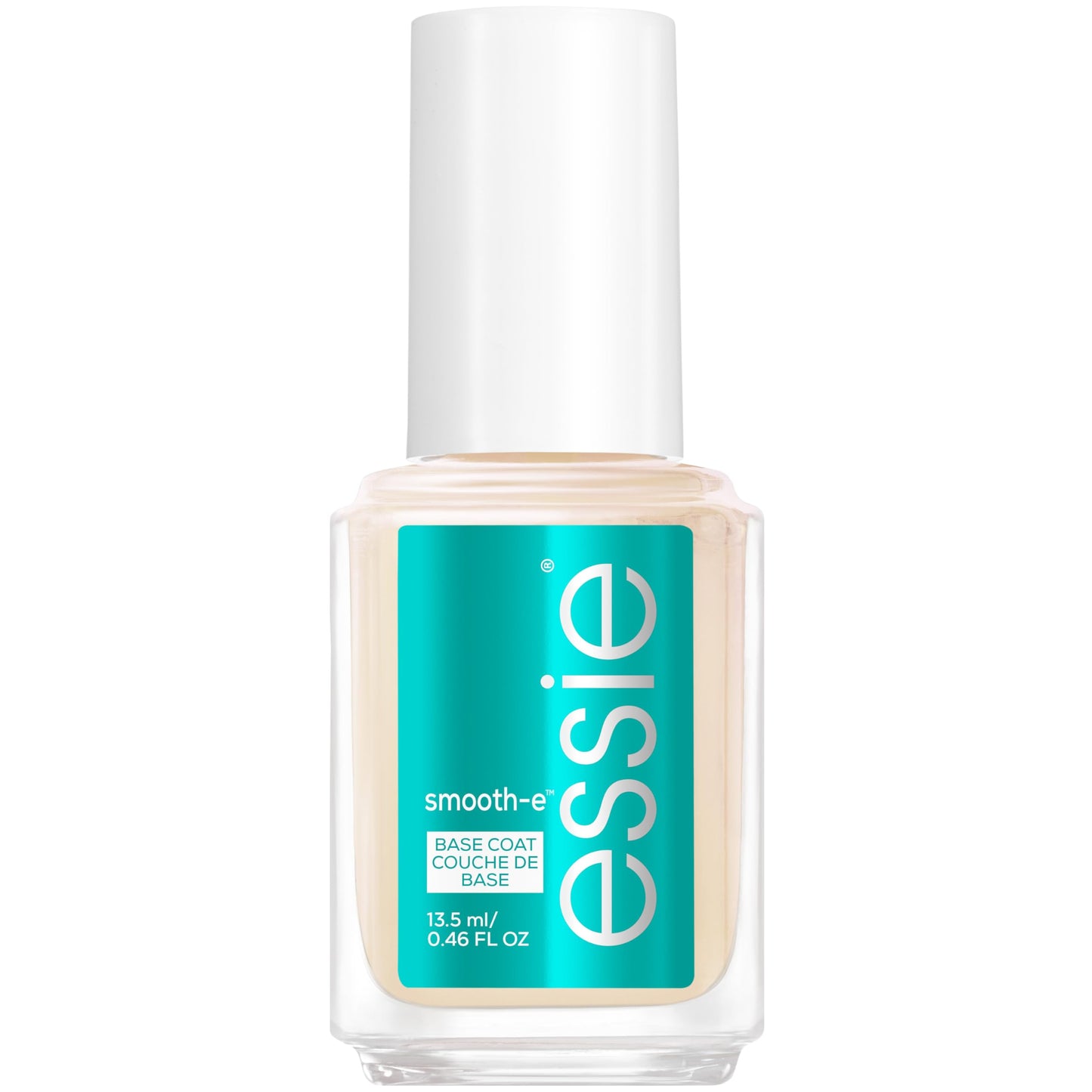 essie salon quality nail care, vegan, clear base coat, Smooth-E, 0.46 fl oz