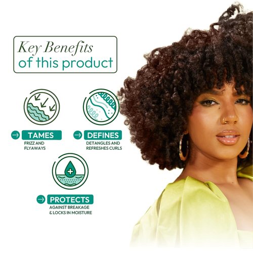Olive Oil Max Moisture Super Soft Style Curl Defining Mousse infused with Rice Water & Electrolytes for Supercharged Hydration & Growth (7.0 oz)