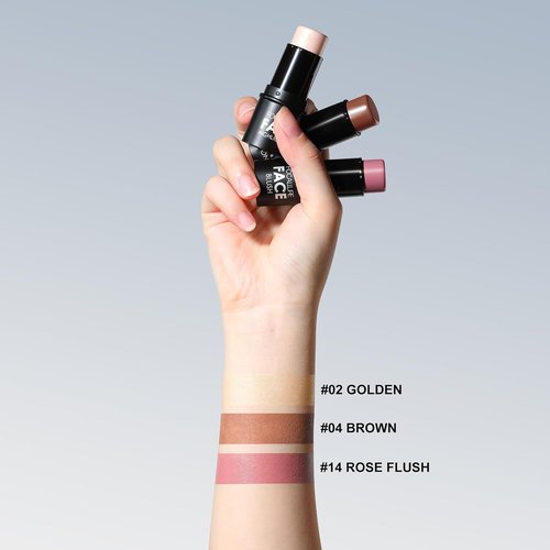 FOCALLURE Cream Contour Sticks Set - 3 Pcs with Highlighter, Bronzer & Blush | Non-Greasy, Long-Wear Makeup in Neutral