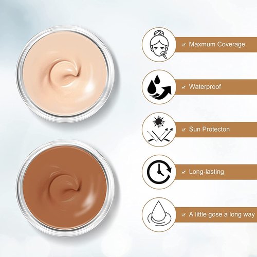 Regine Switzerland Tattoo Cover Up Makeup - Waterproof Concealer in Red | 1.5 Fl Oz