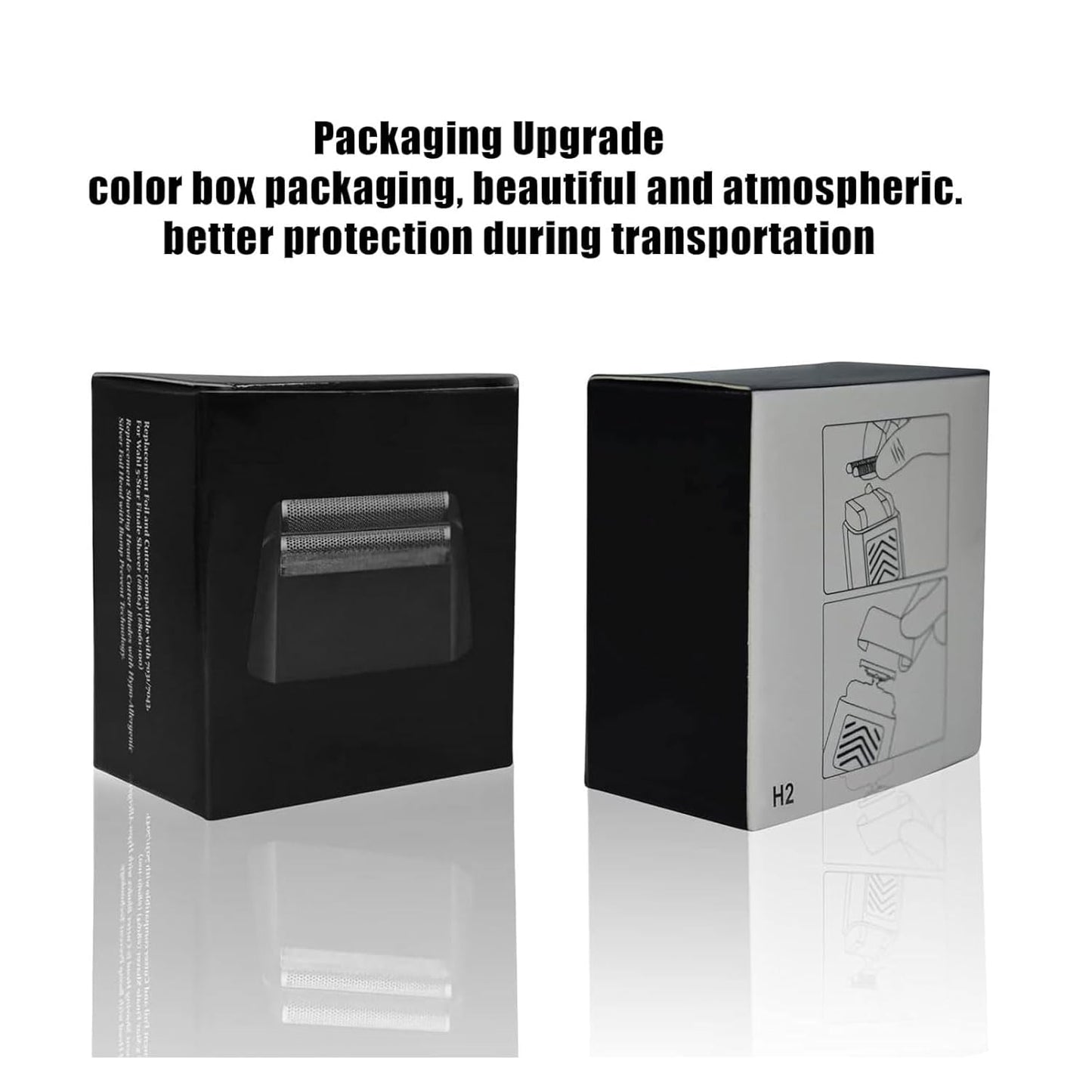 Wahl Shaver Foil Replacement - Super Close Replacement Foil Head for Models 07031-100 & 07043 | Black, 1 Pack