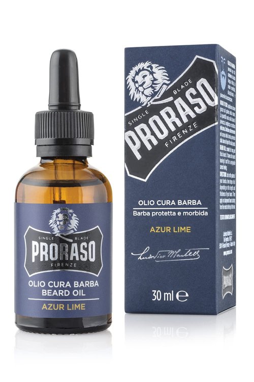 Proraso Beard Oil - Tame & Condition with Avocado, Macadamia Nut & Walnut Oils | 3.4 oz