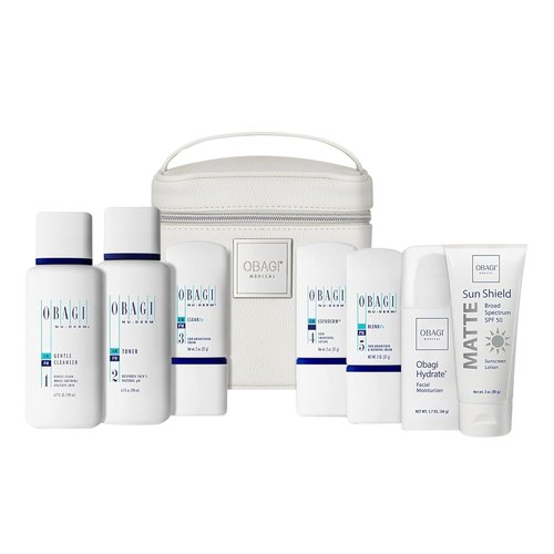 Obagi Nu-Derm Fx Skin Brightening System - Even Out & Brighten Complexion - 7-Step Routine for Normal to Dry Skin