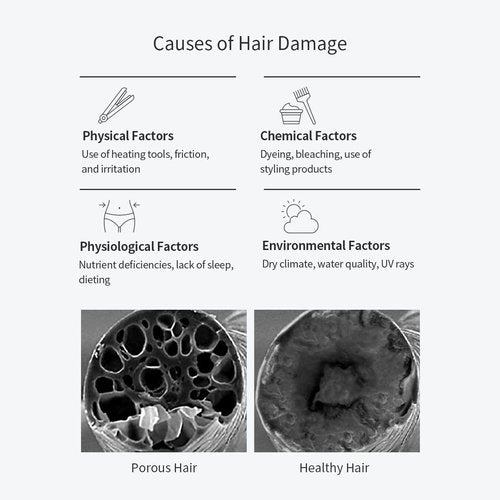 GROWUS Damage Therapy Shampoo - Nourishing Formula with Salicylic Acid & Niacinamide | 16.9 Fl Oz