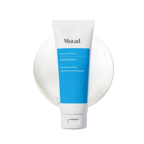 Murad Acne Control Clarifying Cleanser - Salicylic Acid & Green Tea for Deep Pore Cleansing | 6.0 oz