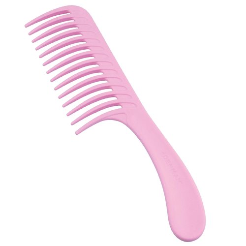 Denman D28 Wide Tooth Detangling Comb - Curved Pins for Effortless Detangling & Curl Definition | Ideal for All Hair Types