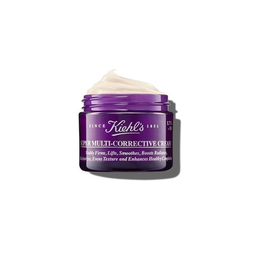 Kiehl's Super Multi-Corrective Cream - Anti-Aging Face & Neck Cream, Evens Skin Tone, Lightweight Formula