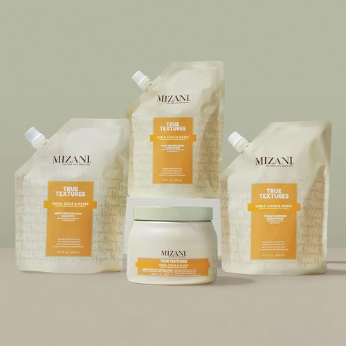 Mizani True Textures Moisture Replenish Conditioner - Deep Hydration for Curly Hair | Silicone-Free & Paraben-Free