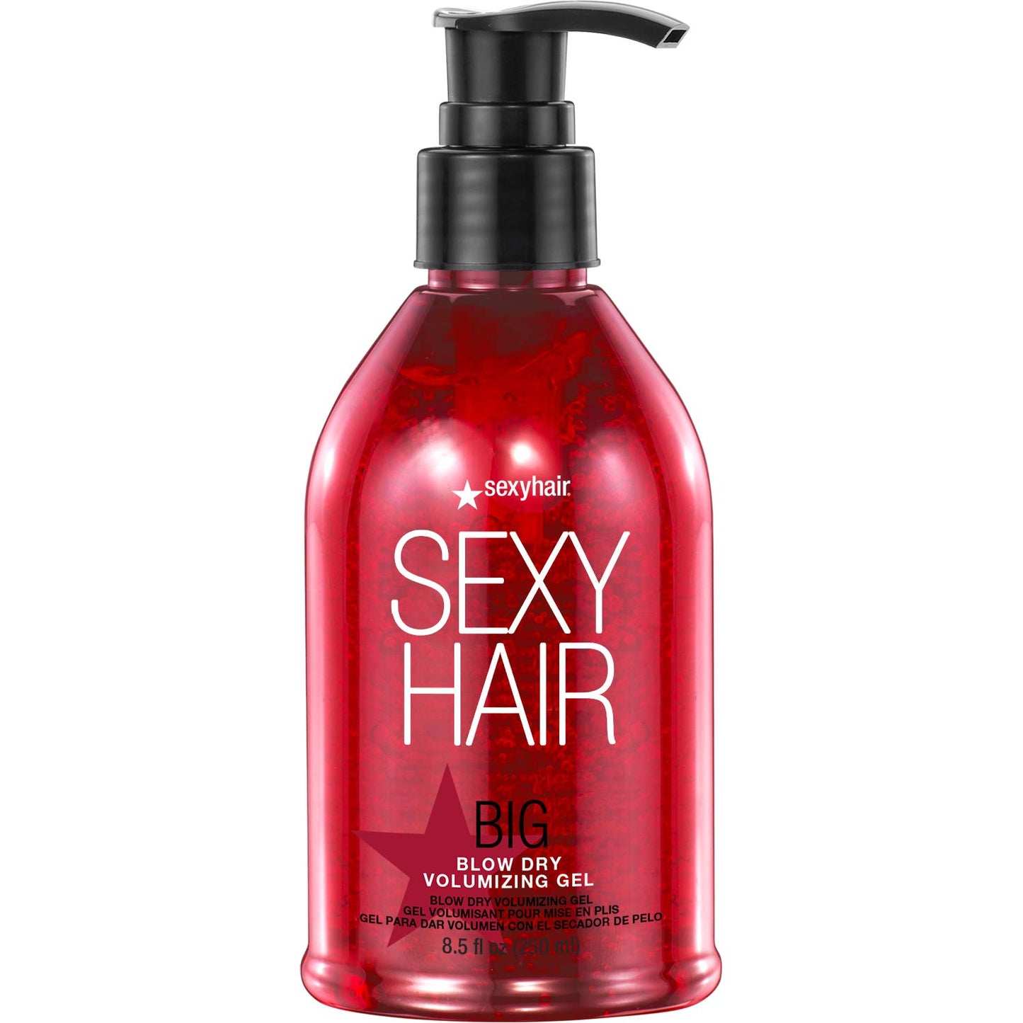 SexyHair Big Blow Dry Volumizing Gel - Added Volume & Hold | Humidity Resistance for All Hair Types
