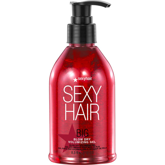 SexyHair Big Blow Dry Volumizing Gel - Added Volume & Hold | Humidity Resistance for All Hair Types