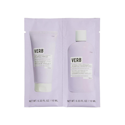 VERB Purple Shampoo - Vegan Toning Shampoo for Blonde, Grey & Silver Hair - Sulfate & Paraben Free