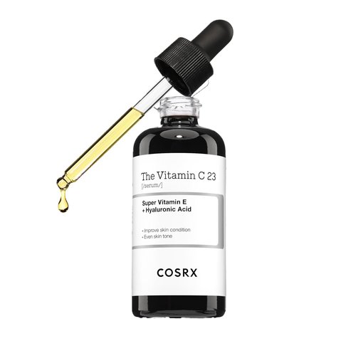 COSRX Pure Vitamin C 23% Serum - Hydrating Facial Serum with Vitamin E & Hyaluronic Acid | 0.7oz for Fine Lines & Dull Skin