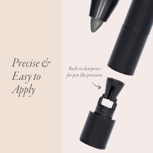 PÜR MINERALS On Point Eyeliner Pencil - Long-Lasting Waterproof & Smudge-Proof | High-Pigmented Vegan Eye Makeup