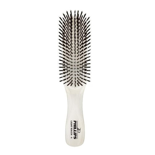 Phillips Hair Brush - Light Touch Design for Effortless Styling | 6-Inch Size