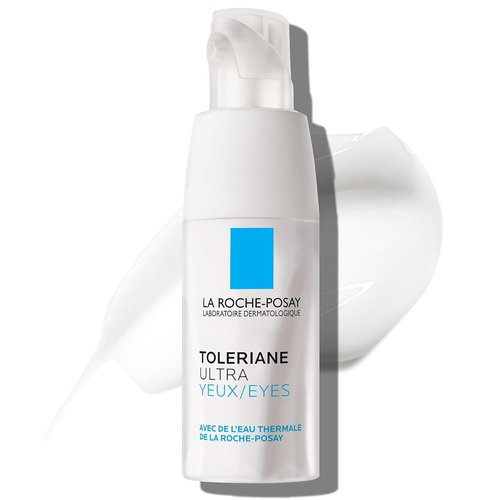 La Roche-Posay Toleriane Dermallergo Eye Cream - Soothing Repair Moisturizer for Sensitive Skin | Allergy Tested, Fragrance & Alcohol Free