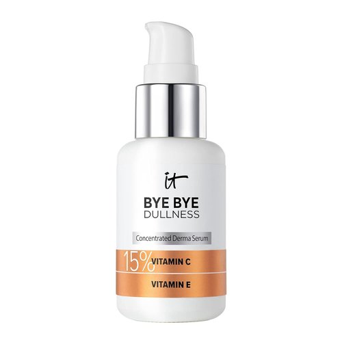 IT Cosmetics Bye Bye Dullness Vitamin C Serum - Boost Radiance & Hydrate in 10 Days - Vegan - 0.85 fl oz