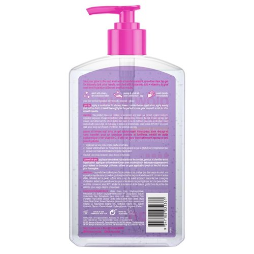 b.tan Insanely Dark Self Tan Gel - Ultra Quick, Transfer-Resistant Formula | 16 Fl Oz for a Natural Glow