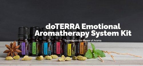 doTERRA - Emotional Aromatherapy System Kit - 6 Essential Oils for Wellness & Balance