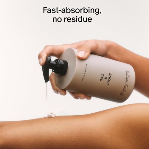 Salt & Stone Body Lotion - Hydrating Neroli & Basil Formula | Fast-Absorbing & Nourishing | 15.2 fl oz