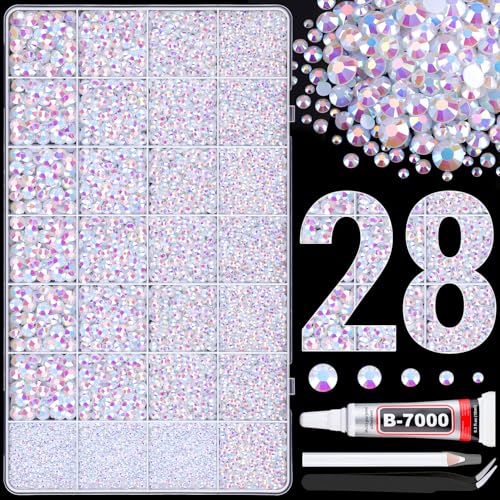 Resin Rhinestones for Crafting, 1 Box Dark Green Flatback Crystals for Bedazzling Crafts DIY Nail Art Deco, Non Hotfix Bulk Gems for Tumbler Shoes Clothing Fabric Face Makeup