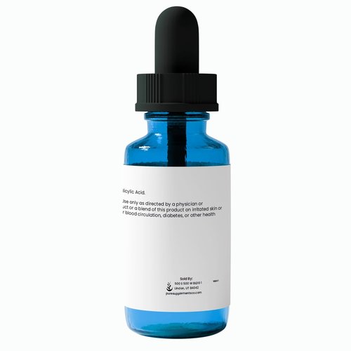 Pure Original Ingredients Salicylic Acid 20% Solution - Clear Skin Serum (30 mL)
