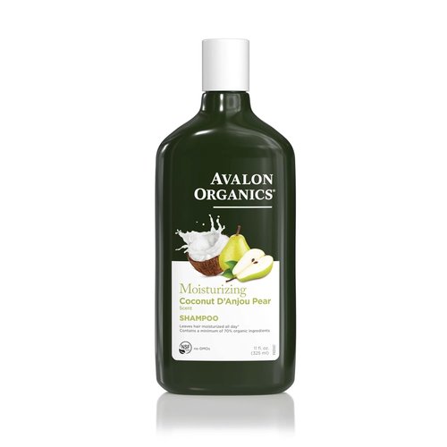 Avalon Organics Coconut Pear Shampoo - All-Natural Formula | 11 Fl Oz for Healthy Hair