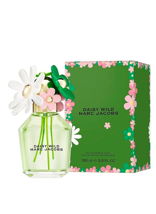 Marc Jacobs Daisy Wild Eau de Parfum - Floral Women's Fragrance with Banana Blossom, Jasmine & Sandalwood - 3.4 oz