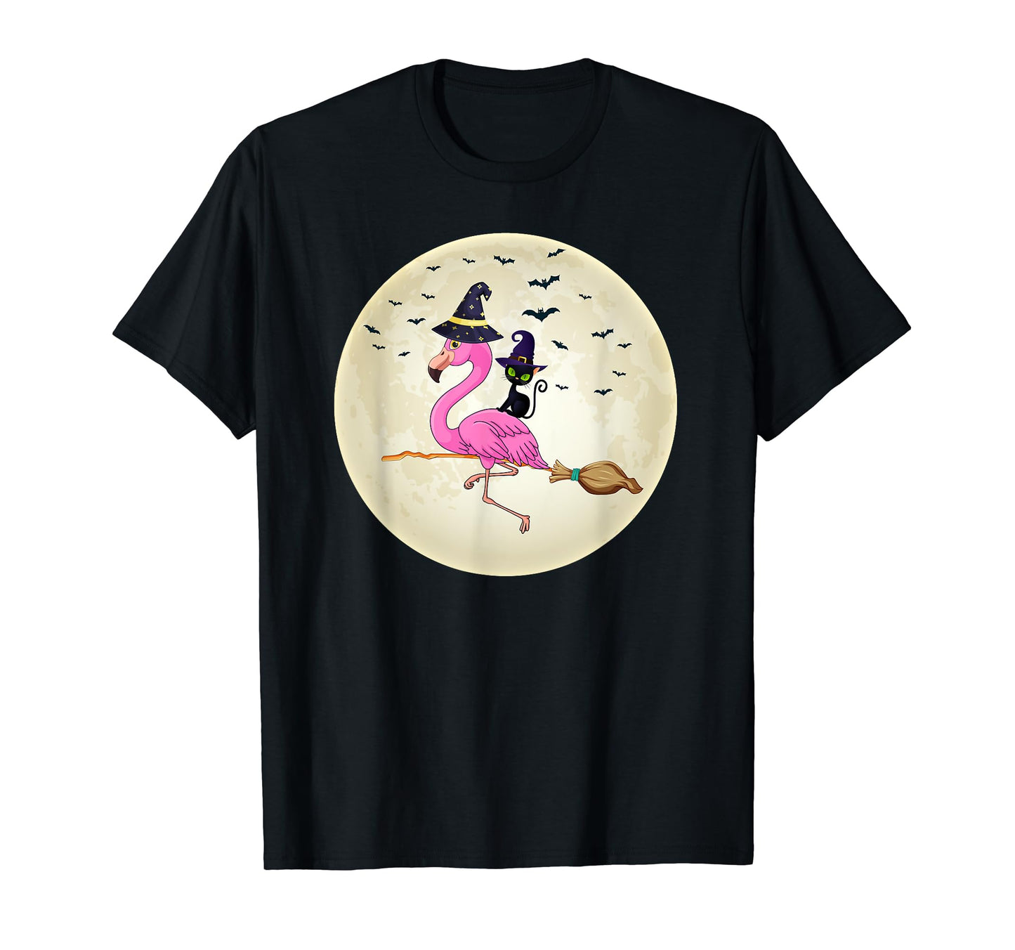 flamingo Halloween Costume Flamingo cat Halloween T-Shirt