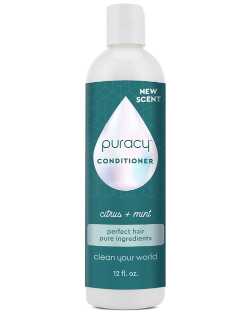 Puracy Conditioner - Natural Formula for Fine, Medium & Color-Treated Hair | 12 Ounce