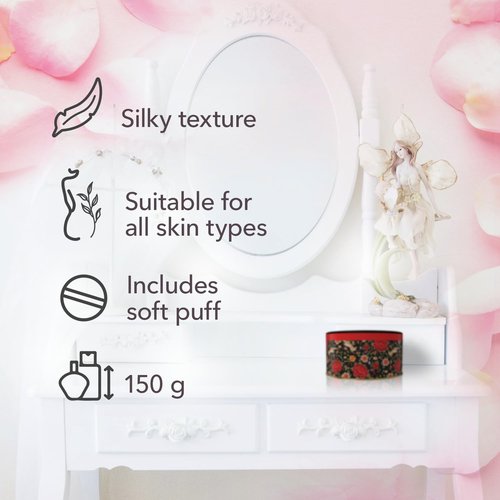 Maja Perfumed Talcum Powder - Soothes & Softens Skin, Relieves Itch | 5.3 Oz Dusting Powder for Women