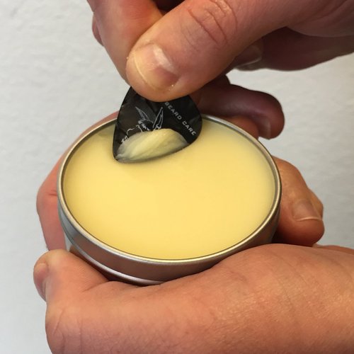 Badass Beard Care Beard Balm - Ladies Man Scent | 2 Ounce - All-Natural Formula for Softening Hair & Hydrating Skin