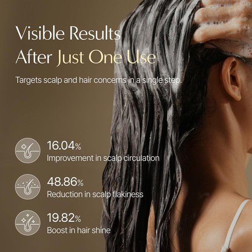 lilyeve GrowTurn 3D Volume Shampoo with Built-in Brush – For Thinning Hair & Fuller-Looking Volume, Hair loss, Gentle Scalp Care | 6.76 Fl Oz