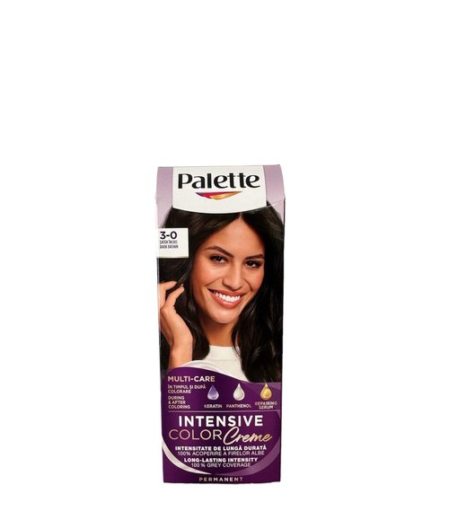 Palette Intensive Color Creme N3 Dark Brown Permanent Hair Color
