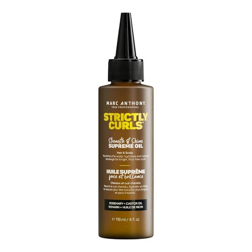 Marc Anthony Strengthening Hair Oil - Lightweight Hydrating Scalp Treatment for Curly Hair | Reduces Breakage & Frizz
