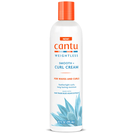 Cantu Weightless Smooth + Curl Cream, 10 fl oz