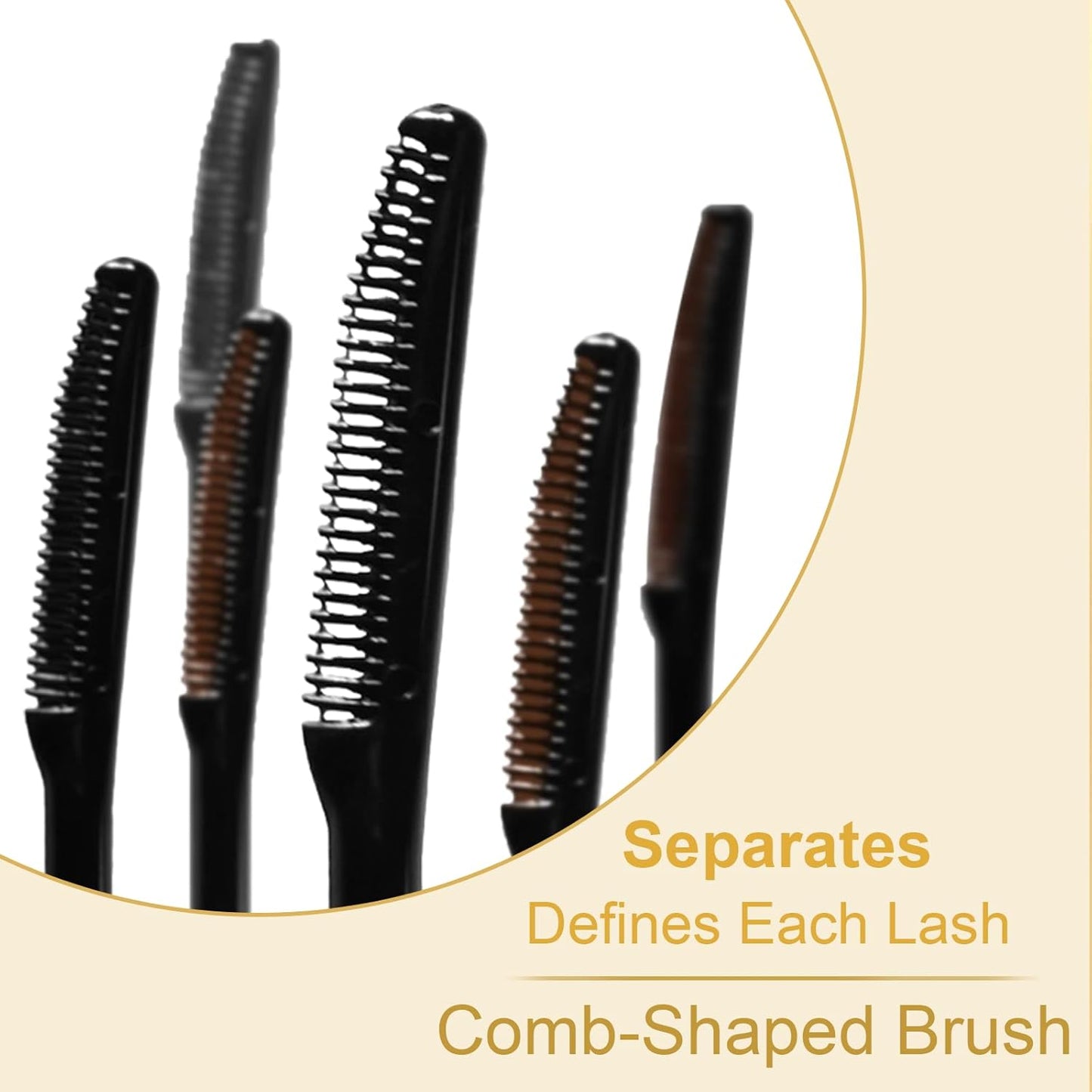 Skiennix Brown Mascara Primer - Lengthening Formula for Fine Short Lashes | Lightweight, Quick-Dry, Waterproof