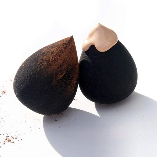 Beauty Bakerie Blending Egg | Latex-Free Makeup Sponge Applicator Set - 6 Pack in Black Egg-cellence