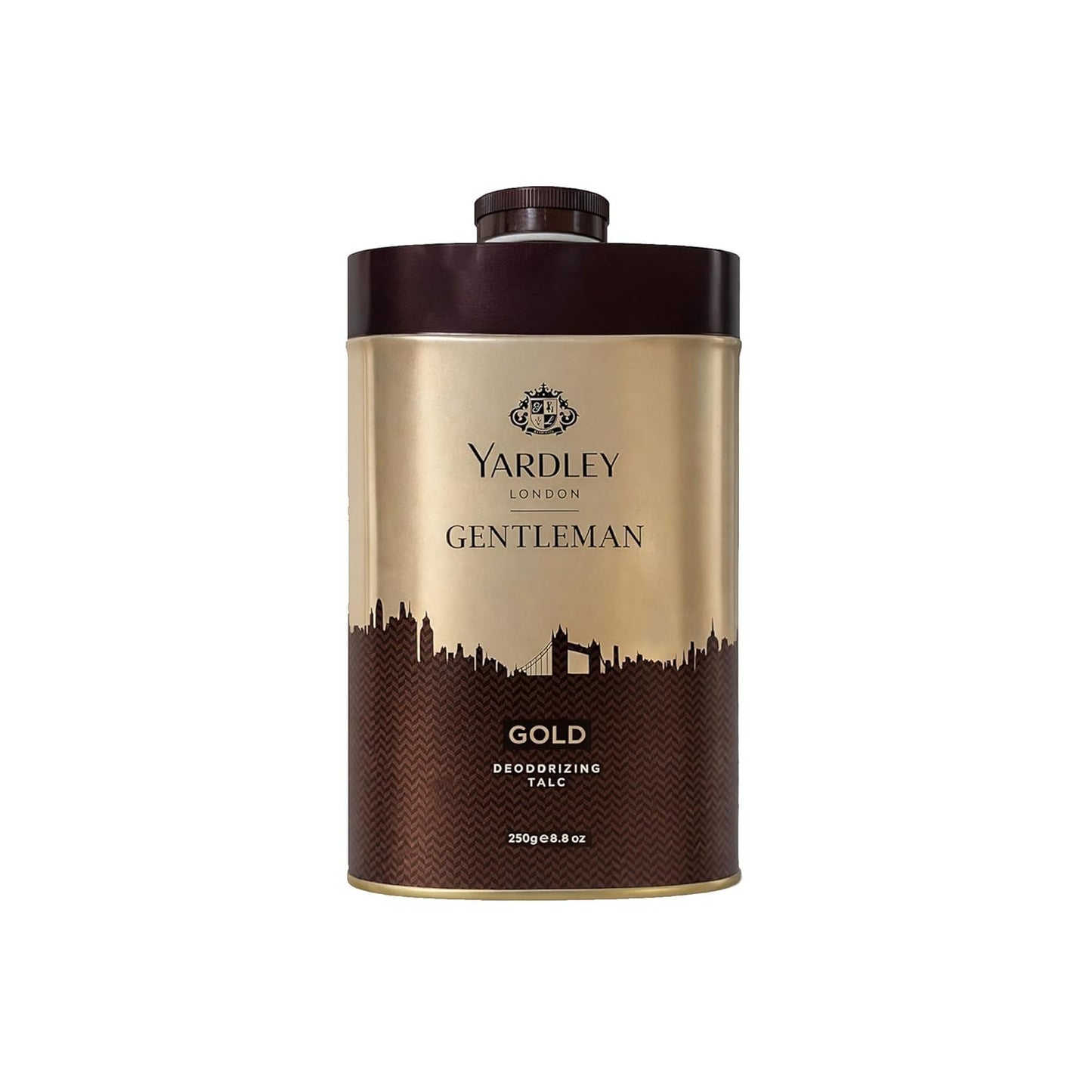 Yardley London Gold Perfumed Talc - Luxurious Fragrance & Softness | 250 Gram