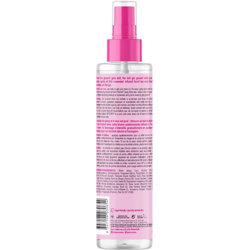 b.tan Clear Face Tan Mist - Gradual Bronzing Facial Tanner Spray, Vegan & Cruelty-Free, 6.7 Fl Oz