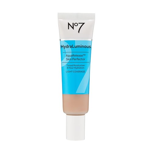 No7 HydraLuminous Skin Tint Perfector - Lightweight Tinted Moisturizer for Hydration - Light (1 Fl Oz)