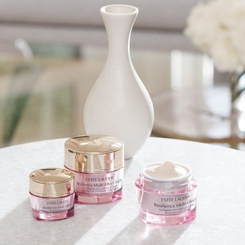 Estée Lauder Resilience Multi-Effect Tri-Peptide Under Eye Cream - Reduces Dark Circles & Puffiness, 0.5 Oz