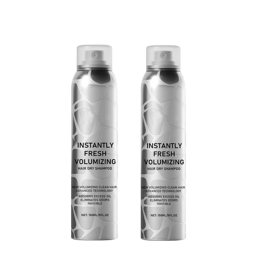 ZYAHHFAC Natural Dry Shampoo - Volumizing Formula for Dark Hair | Travel Size Spray (2PCS)