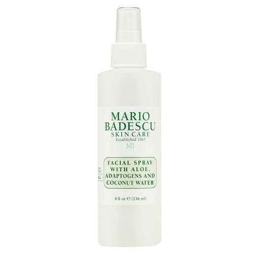 Mario Badescu Facial Spray with Aloe, Adaptogens & Coconut Water – Hydrating Face Mist for Dewy Glow, Lightweight Refreshing Skin Spray with Hyaluronic Acid & Niacinamide
