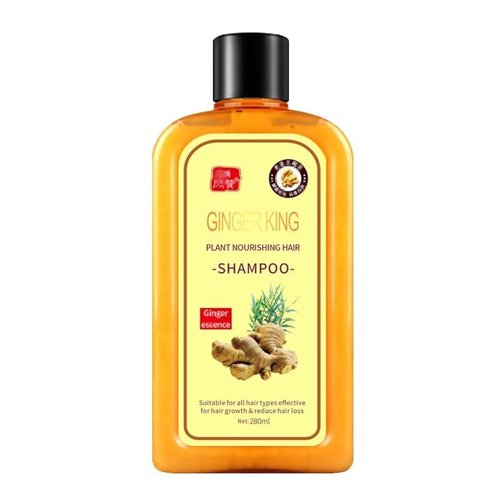 Ginaday Instant Ginger Hair Regrowth Shampoo - Anti-Hair Loss Formula for Thicker Hair | 9.47 FL. Oz (280 ML)