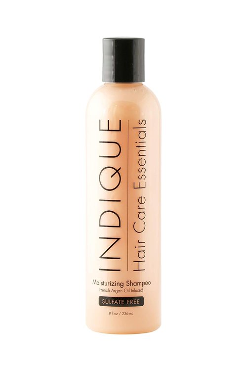 INDIQUE Moisturizing Shampoo - 8oz Sulfate-Free Cleanser with Argan Oil for Soft, Shiny Hair