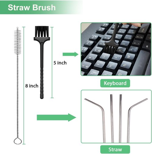 Crevice Cleaning Brush Set - Hard Bristle Grout Scrub & Multifunctional Gap Cleaner | 12PCS for Home & Kitchen