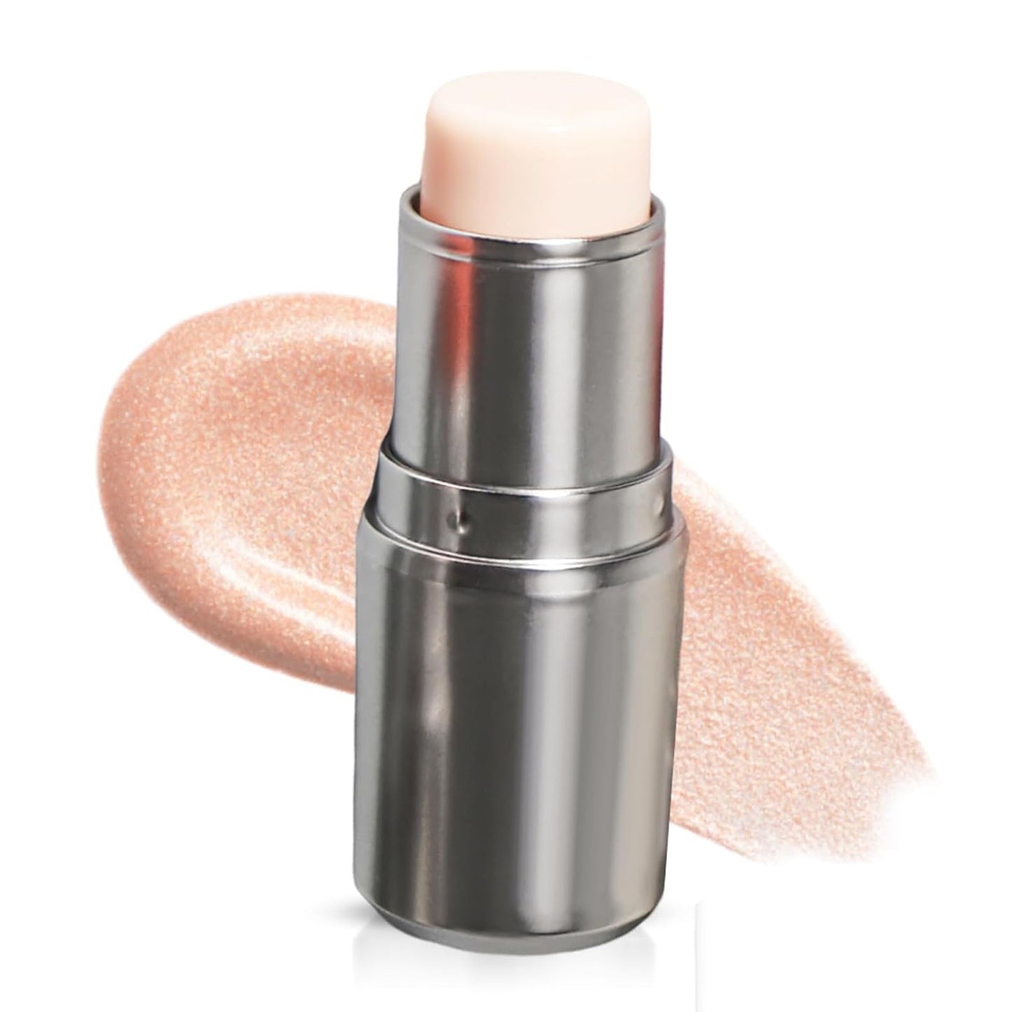 Skiennix Highlighter Stick Balm - Radiant Shimmer Glow for Face & Body, Jumbo Size (K1 Clear Water)